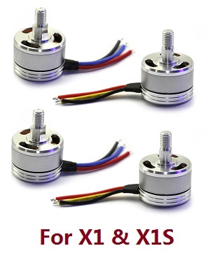 Wltoys XK X1 X1S droneRC Quadcopter spare parts brushless motor (2*CCW+2*CW) - Click Image to Close