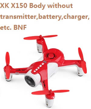 XK X150 Body without transmitter,battery,charger,etc. Random color, BNF
