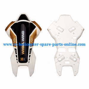 XK X251 quadcopter spare parts upper and lower cover