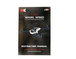 XK X251 quadcopter spare parts English manual book XK X251 quadcopter spare parts English manual book