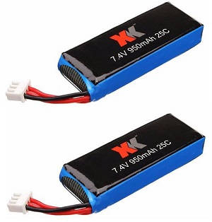 XK X251 quadcopter spare parts battery 7.4V 950mAh 2pcs