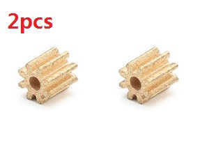 XK X260 X260-1 X260-2 quadcopter spare parts small copper gear on the motor 2pcs XK X260 X260-1 X260-2 quadcopter spare parts small copper gear on the motor 2pcs