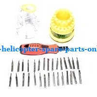 XK X260 X260-1 X260-2 quadcopter spare parts 1*31-in-one Screwdriver kit package XK X260 X260-1 X260-2 quadcopter spare parts 1*31-in-one Screwdriver kit package