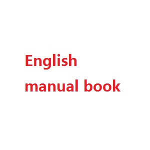 XK X300 X300-F X300-W X300-C RC quadcopter spare parts English manual book - Click Image to Close