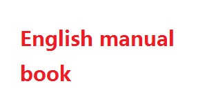 XK X350 quadcopter spare parts English manual book