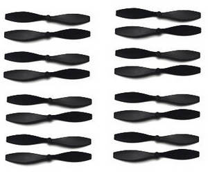 Wltoys XK X420 RC Airplanes Helicopter spare parts main blades 4sets - Click Image to Close