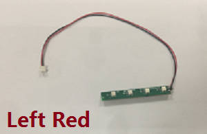 Wltoys XK X450 RC Airplanes Helicopter spare parts LED board (Left Red) - Click Image to Close