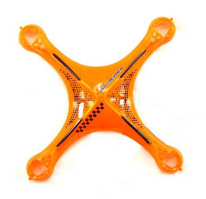 Attop toys YD-829 YD-829C RC quadcopter drone spare parts upper cover (Orange) - Click Image to Close