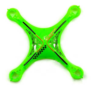 Attop toys YD-829 YD-829C RC quadcopter drone spare parts upper cover (Green) - Click Image to Close