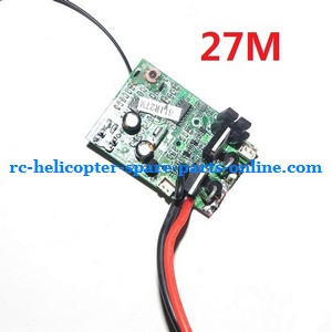 Attop toys Snow leopard YD-611 Black Fox YD-612 RC helicopter spare parts PCB BOARD (Frequency: 27Mhz)