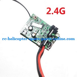 Attop toys Snow leopard YD-611 Black Fox YD-612 RC helicopter spare parts PCB BOARD (Frequency: 2.4Ghz)