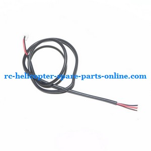 Attop toys YD-811 YD-815 RC helicopter spare parts tail motor wire line - Click Image to Close