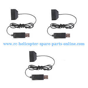 Syma Z1 RC quadcopter spare parts USB charger cable 3pcs - Click Image to Close