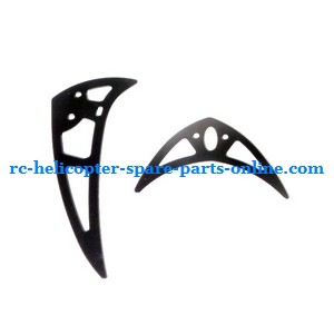 ZHENGRUN ZR Model Z100 RC helicopter spare parts tail decorative set - Click Image to Close