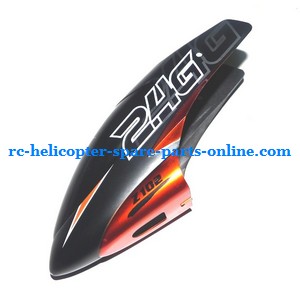 ZHENGRUN ZR Model Z102 helicopter spare parts head cover (Black) - Click Image to Close