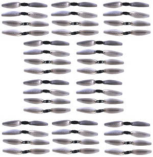 Syma X30 Z6 RC drone spare parts main blades 10sets - Click Image to Close