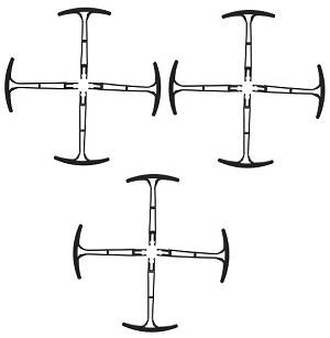 Syma X30 Z6 RC drone spare parts protection frame set 3sets - Click Image to Close