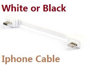 Hubsan H117S ZINO,ZINO-Y,ZINO Pro,ZINO Pro + Plus RC Drone Quadcopter spare parts Iphone cable
