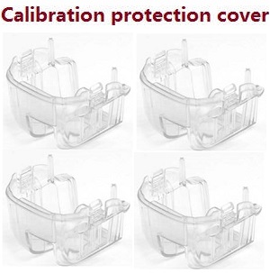 Hubsan H117S ZINO,ZINO-Y,ZINO Pro,ZINO Pro + Plus RC Drone Quadcopter spare parts Gimbal Protection Cover for calibration 4pcs - Click Image to Close